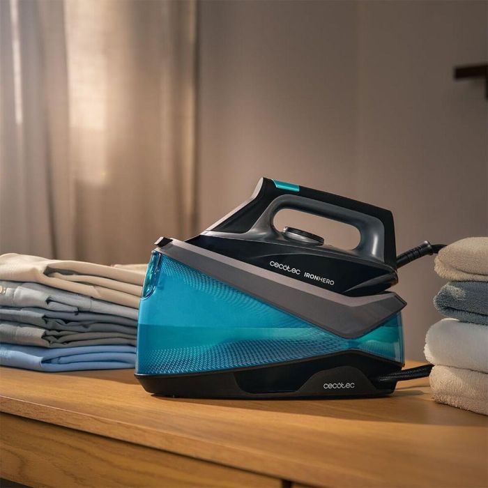 Fer à repasser générateur de vapeur Cecotec IronHero H-2800 Station 2800 W Céramique 8 Fer à repasser générateur de vapeur Cecotec IronHero H-2800 Station 2800 W Céramique 8