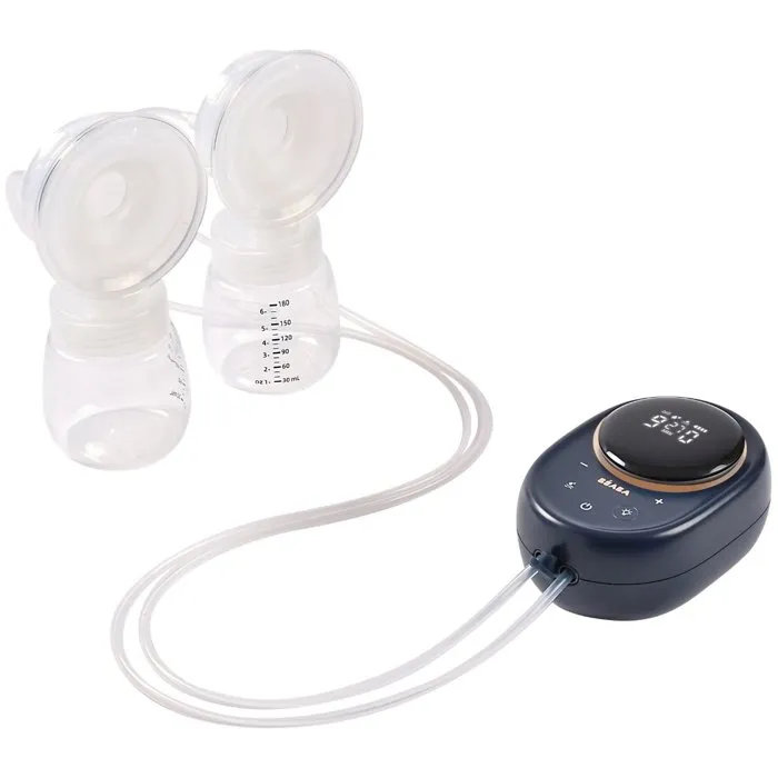 Beaba Tire-Lait Électrique Double, Bleu Nuit - Rapide, Efficace et Confortable pour l'Allaitement Maternel Beaba Tire-Lait Électrique Double, Bleu Nuit - Rapide, Efficace et Confortable pour l'Allaitement Maternel