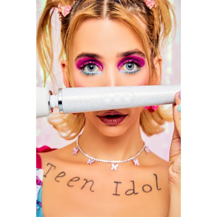 Vibromasseur Le Wand All That Glimmers Set Blanc 12