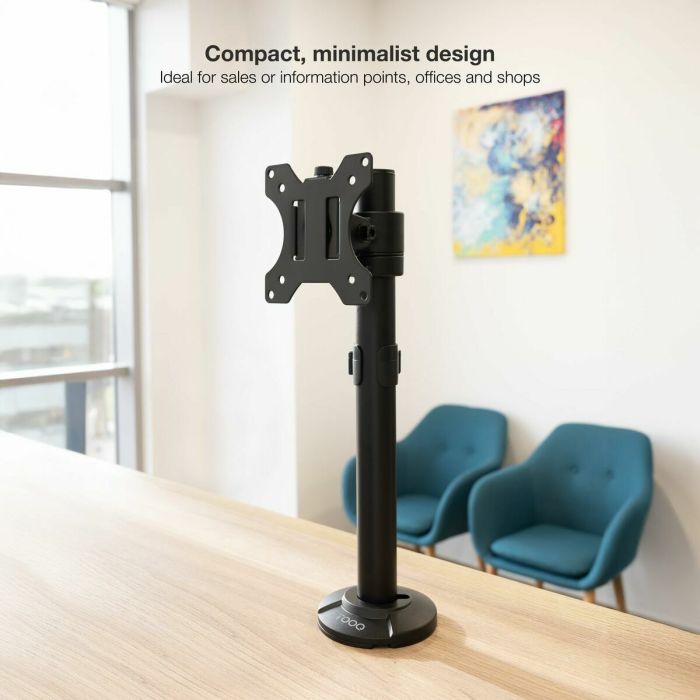 Support de table d'écran TooQ DB1131TN-B 17" 32" 8 kg 11 Support de table d'écran TooQ DB1131TN-B 17" 32" 8 kg 11