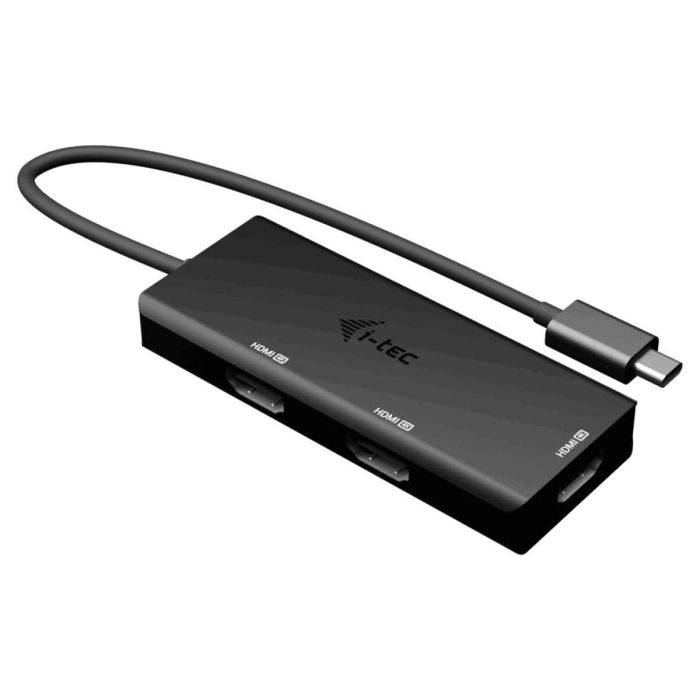 Hub USB i-Tec C31TRIPLE4KHDMIPD Noir 9