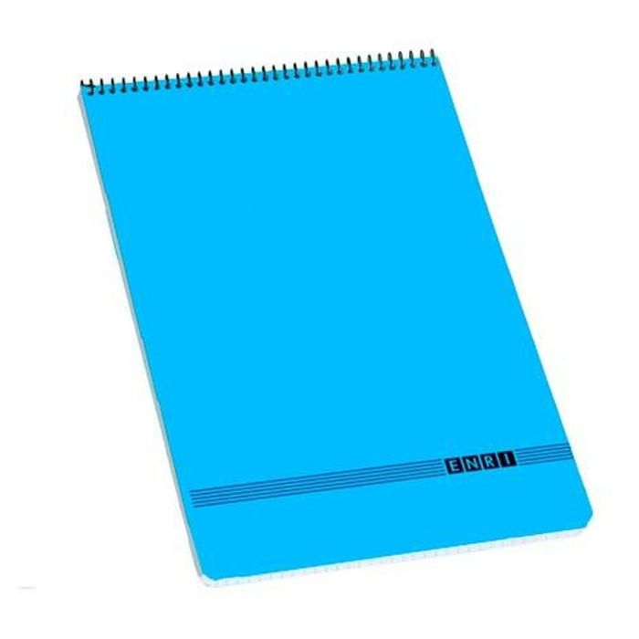 Cahier ENRI 80 Volets Bleu (10 Unités) 1