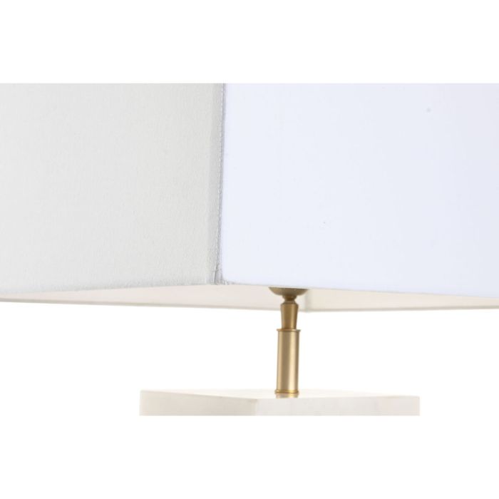 Lampe de bureau Home ESPRIT Blanc Doré 50 W 220 V 4 Lampe de bureau Home ESPRIT Blanc Doré 50 W 220 V 4