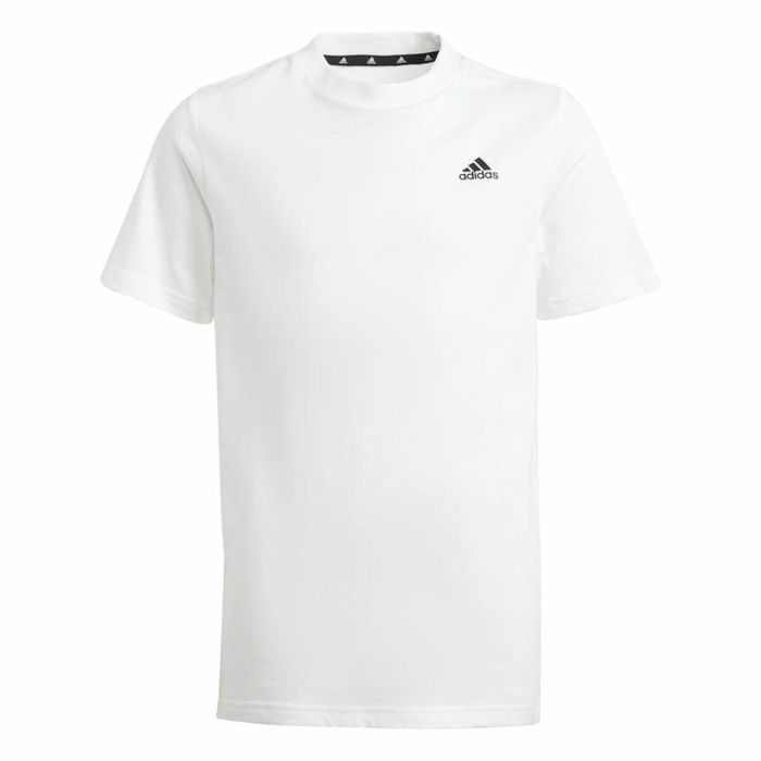 T shirt à manches courtes Enfant Adidas U Sl Blanc 0 T shirt à manches courtes Enfant Adidas U Sl Blanc 0