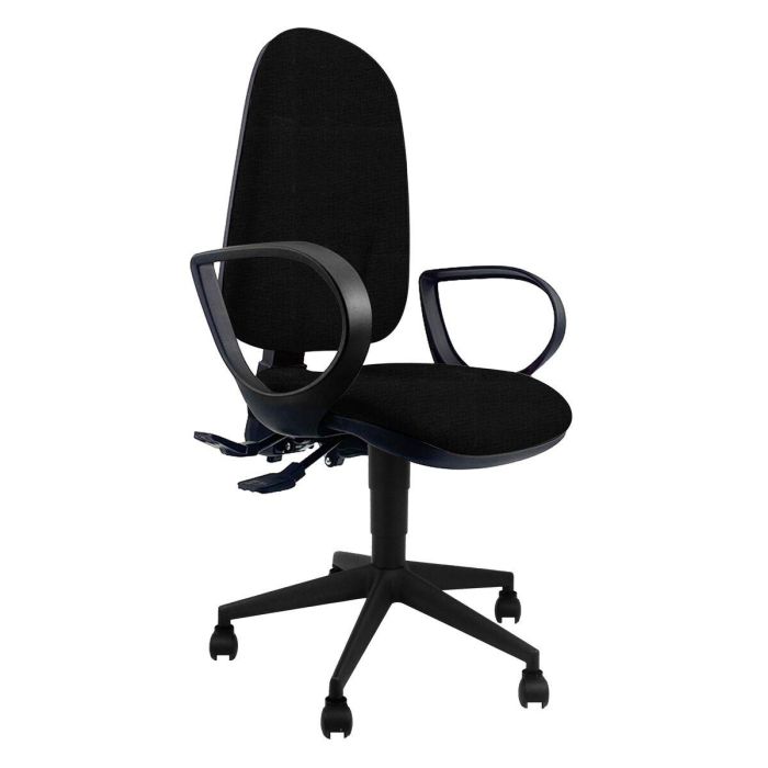 Chaise de Bureau Unisit CP TEAM Noir 1