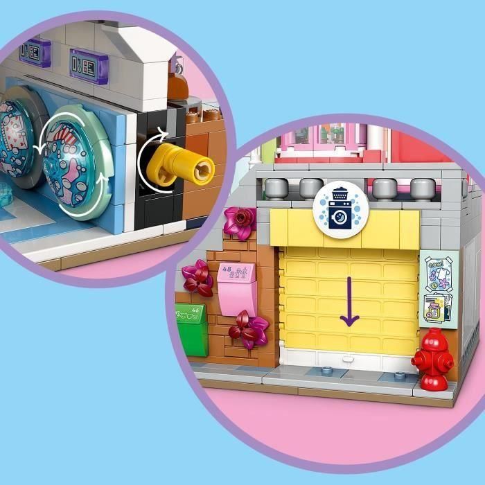 LEGO 42670 Les appartements et boutiques de Heartlake City Jeu créatif LEGO Friends pour enfants dès 12 ans