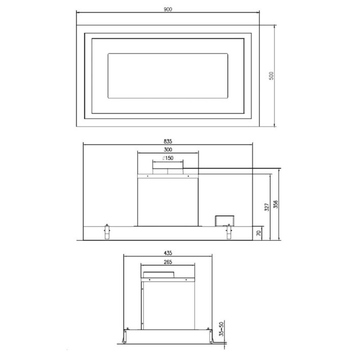 Hotte standard Cecotec Flux TIR 908000 Acier 630 m³/h Intégrable 1 Hotte standard Cecotec Flux TIR 908000 Acier 630 m³/h Intégrable 1
