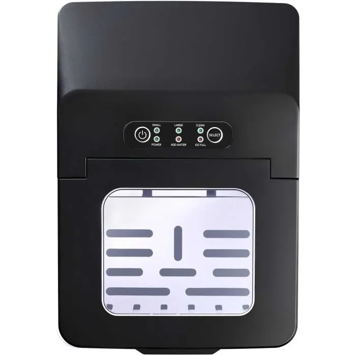 Machine à Glaçons SENCOR SIM 3400SS Inox - 12 kg/jour - Capacité 1.8 L / 500 g - Cycle de production 7-15 min - 150 W