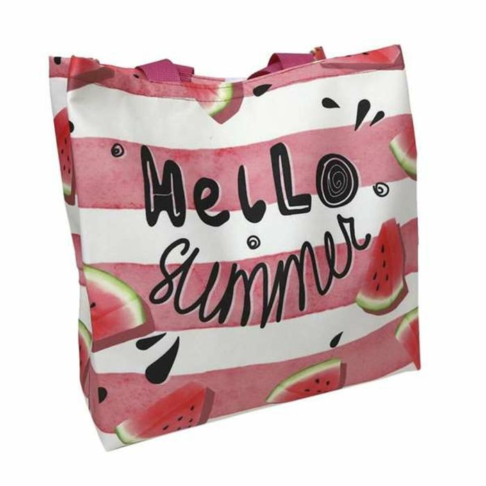 Sac de plage Secaneta 48 x 33 x 14 cm Pastèque 2