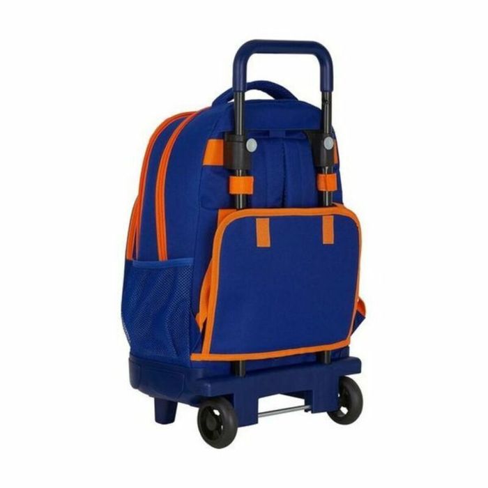 Cartable à roulettes Compact Valencia Basket M918 Bleu Orange (33 x 45 x 22 cm) 3 Cartable à roulettes Compact Valencia Basket M918 Bleu Orange (33 x 45 x 22 cm) 3