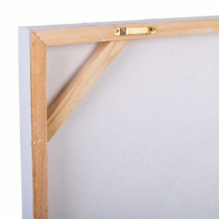 Cadre Alexandra House Living Toile Bois d'épicéa 80 x 3 x 80 cm 1