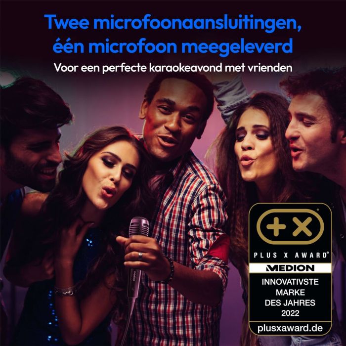 Haut-parleurs bluetooth portables Medion LIFE P61552 Noir 8 Haut-parleurs bluetooth portables Medion LIFE P61552 Noir 8