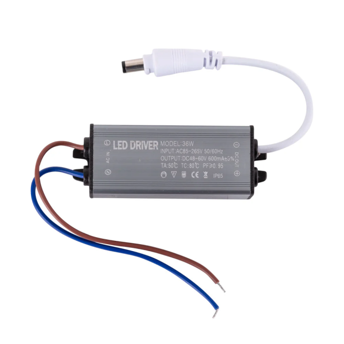 Driver LED No Dimable 36W, 0.95 F.P. 50.000H 1
