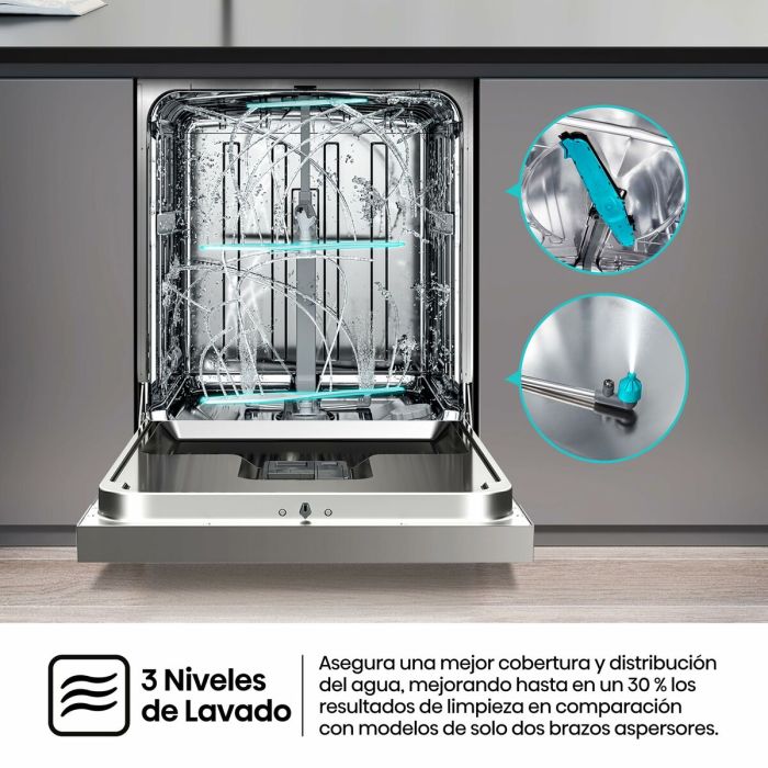 Lave-vaisselle Hisense HS643C90X Argent 7 Lave-vaisselle Hisense HS643C90X Argent 7