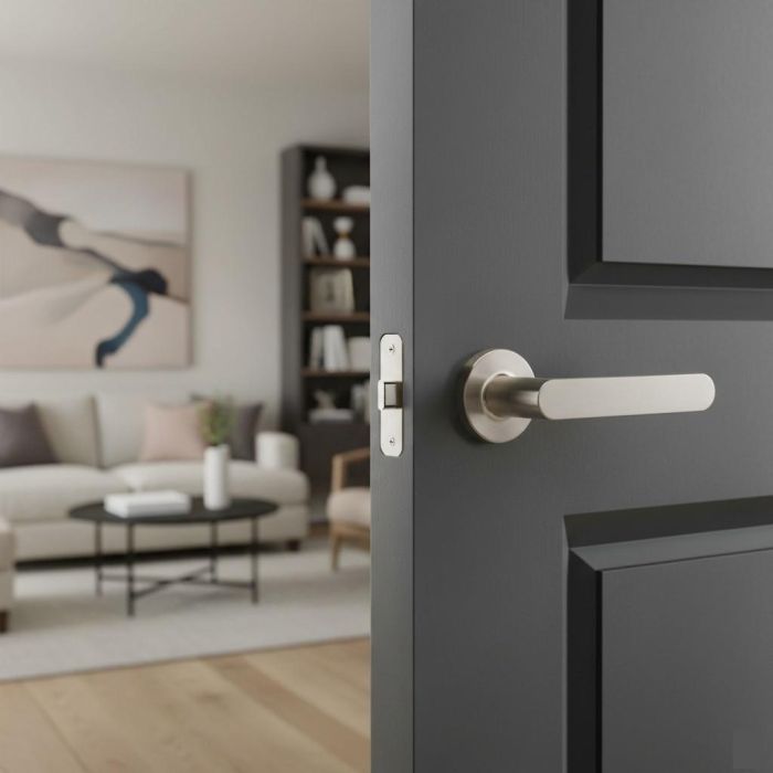 Roseta Zamak Modelo Elixie Ø53 Niquel Cepillado, Negro Mate, Oro Cepillado Acabado Oro Cepillado Herrajes Alk 1