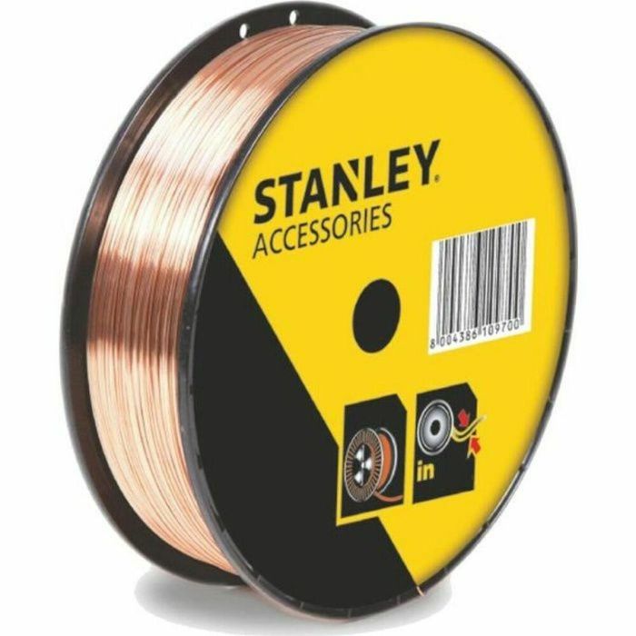 STANLEY Bobine de fil d'acier 460628 pour soudure MIG/MAG sans gaz - Ø 0.9 mm - 0.9 kg