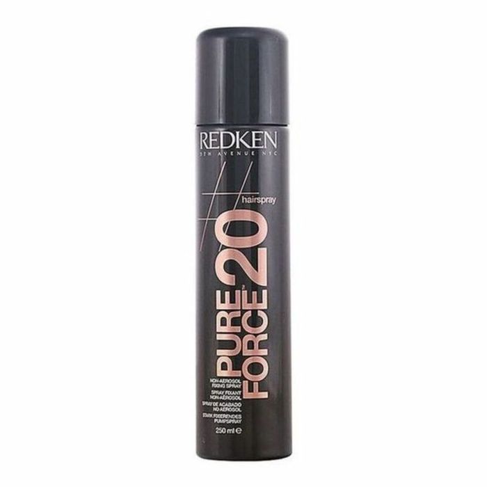 REDKEN Anti-Frizz Hairspray 20 pure force Laque anti-frisottis fixation maximale 250 ml
