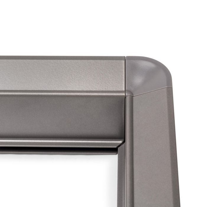 Emuca Rack avec glissières à extension totale et à fermeture douce pour accessoires d'armoire Quartz, 787-813mm, Aluminium et plastique, Titane 10