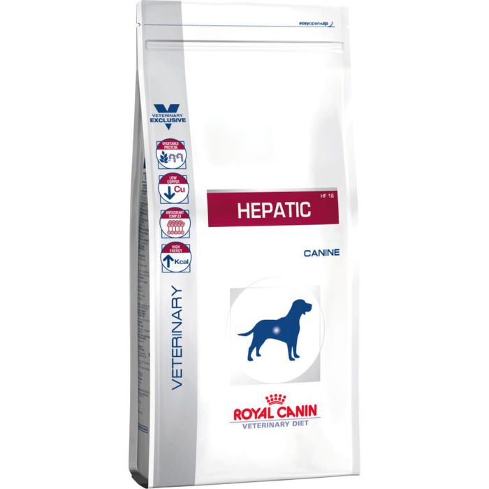 Nourriture Royal Canin Hepatic Adulte Viande Riz Légumes Oiseaux 12 kg 1