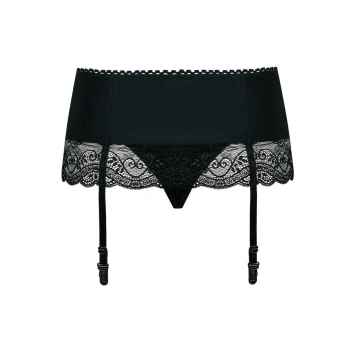 Jarretelle Obsessive Miamor garter belt S/M Noir 1 Jarretelle Obsessive Miamor garter belt S/M Noir 1