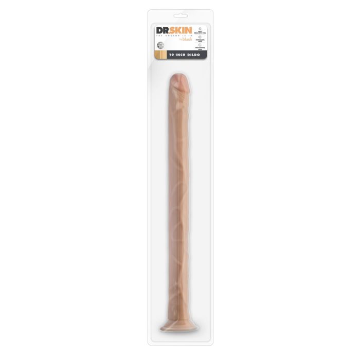 Gode réaliste Blush Dr Skin PVC Ø 3,6 cm (45,7 cm) 1 Gode réaliste Blush Dr Skin PVC Ø 3,6 cm (45,7 cm) 1