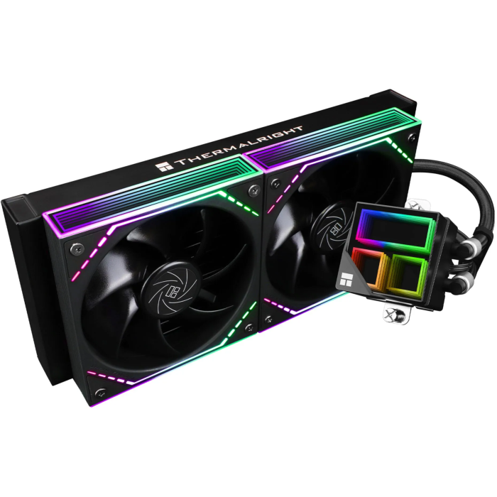 Thermalright Frozen Infinity 240 - Watercooling AIO CPU - Compatible Intel LGA 1851/1700/1200 et AMD AM5/AM4 - Ventilateurs ARGB 120mm - Noir