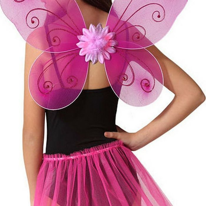 Ailes de Papillon Fuchsia Fée 3