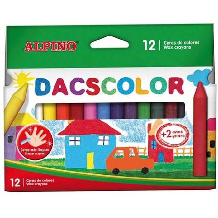Crayons gras de couleur Alpino Dacscolor Multicouleur 12 Pièces (60 Unités) 1 Crayons gras de couleur Alpino Dacscolor Multicouleur 12 Pièces (60 Unités) 1