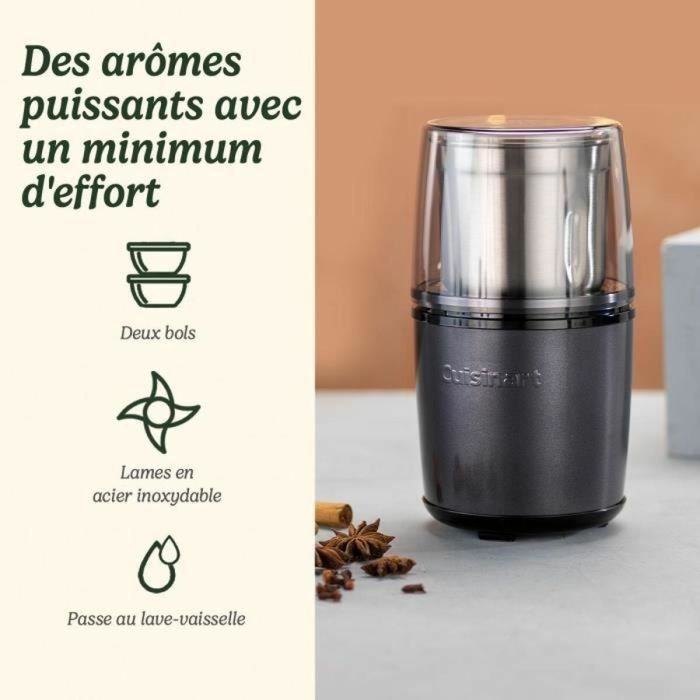 Moulin à épices Cuisinart Bleu Électrique 5