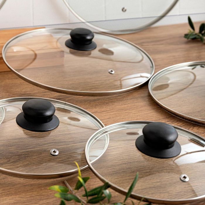 Tapa Vidrio Renova Quid 24 cm (6 Unidades) 2