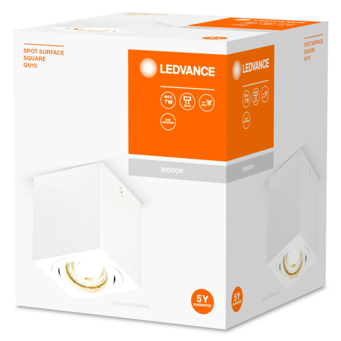 Ledvance LVE-4058075758704 Applique Murale GU10 LED IP20 Métal 1