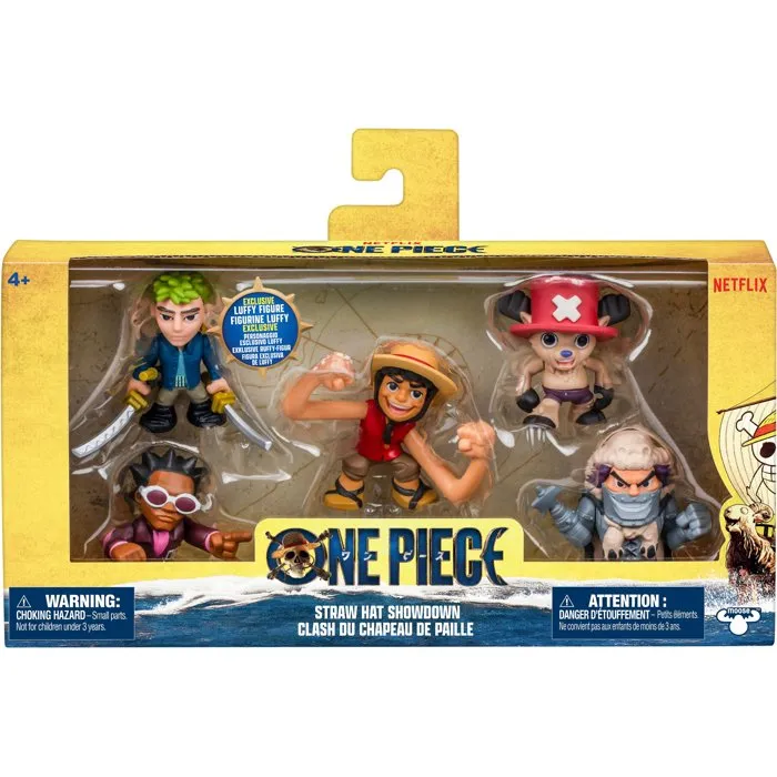 One Figurines Anime One Piece - Pack de 5 Personnages Miniatures : Luffy, Zoro, Chopper, Wapol, Mr.5 - Dès 4 Ans One Figurines Anime One Piece - Pack de 5 Personnages Miniatures : Luffy, Zoro, Chopper, Wapol, Mr.5 - Dès 4 Ans