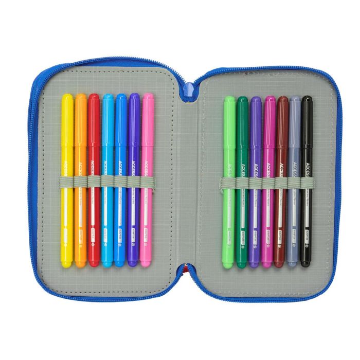 Fourre-tout Mickey Mouse Clubhouse Today Bleu 12,5 x 19,5 x 5,5 cm 37 Pièces 3