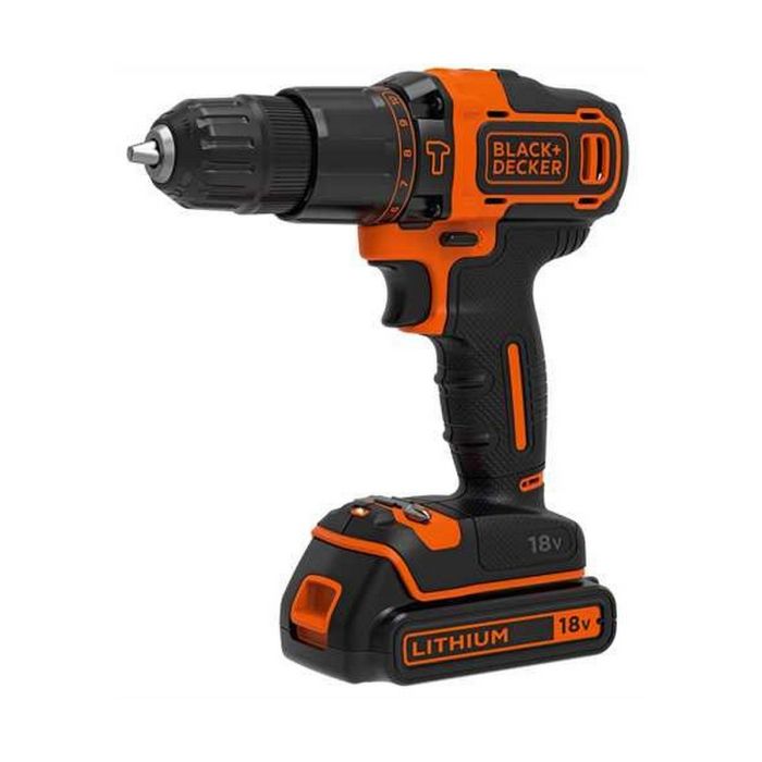 Tournevis électrique Black & Decker BDCHD18KB 40 Nm 0 Tournevis électrique Black & Decker BDCHD18KB 40 Nm 0