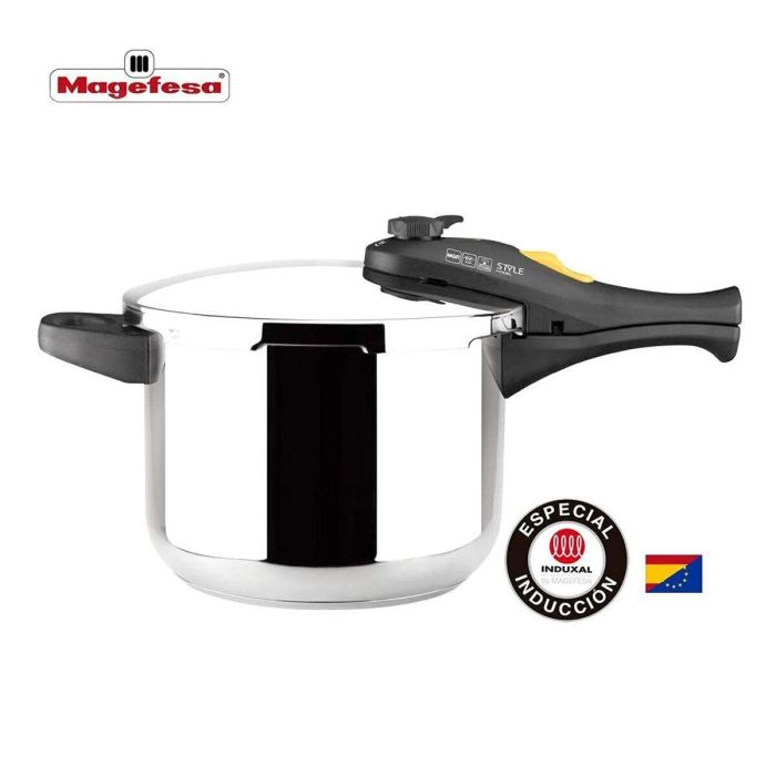 Ensemble de Marmites Express Magefesa STYLE 3+6L 3 L 6 L Acier inoxydable Plastique 2 Pièces 7