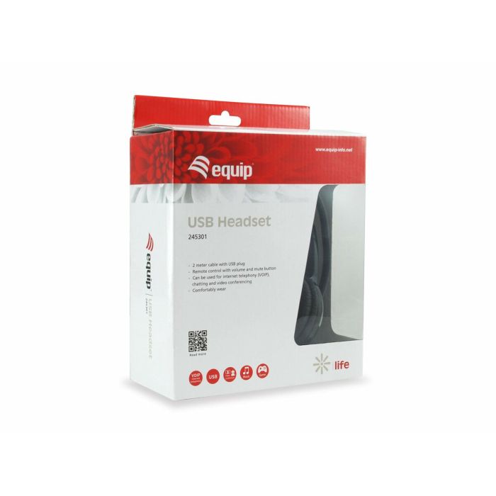 Casque Equip Noir 2 m 6