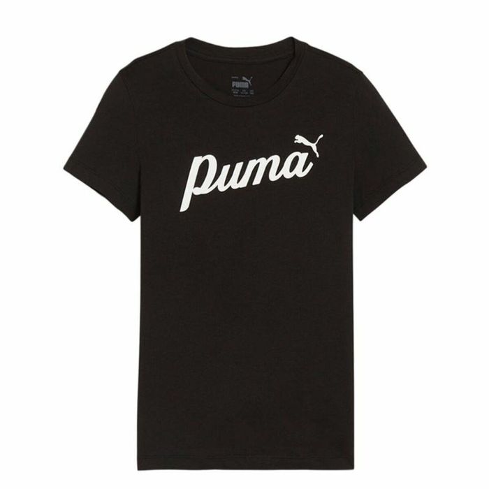 T shirt à manches courtes Enfant Puma Essentials + Script 0 T shirt à manches courtes Enfant Puma Essentials + Script 0