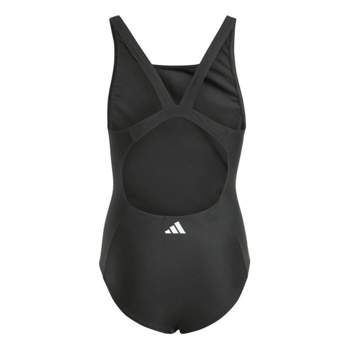 Maillot de Bain Fille Adidas 3 Bandas Mid Suit Gy Noir 4 Maillot de Bain Fille Adidas 3 Bandas Mid Suit Gy Noir 4