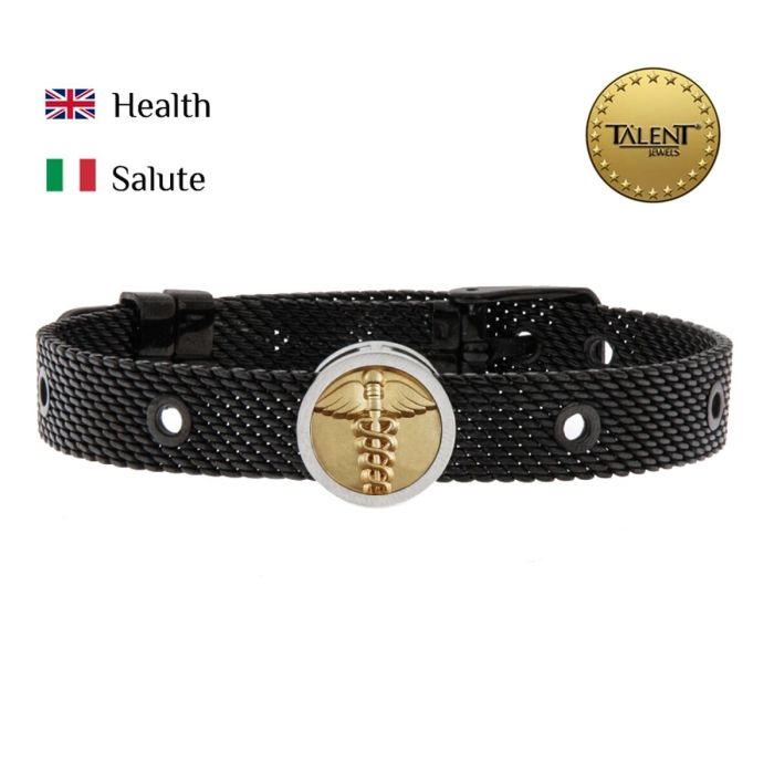 Bracelet Unisexe Health Talent Jewels TJA-2-04-01-2-235 Noir 1 Bracelet Unisexe Health Talent Jewels TJA-2-04-01-2-235 Noir 1