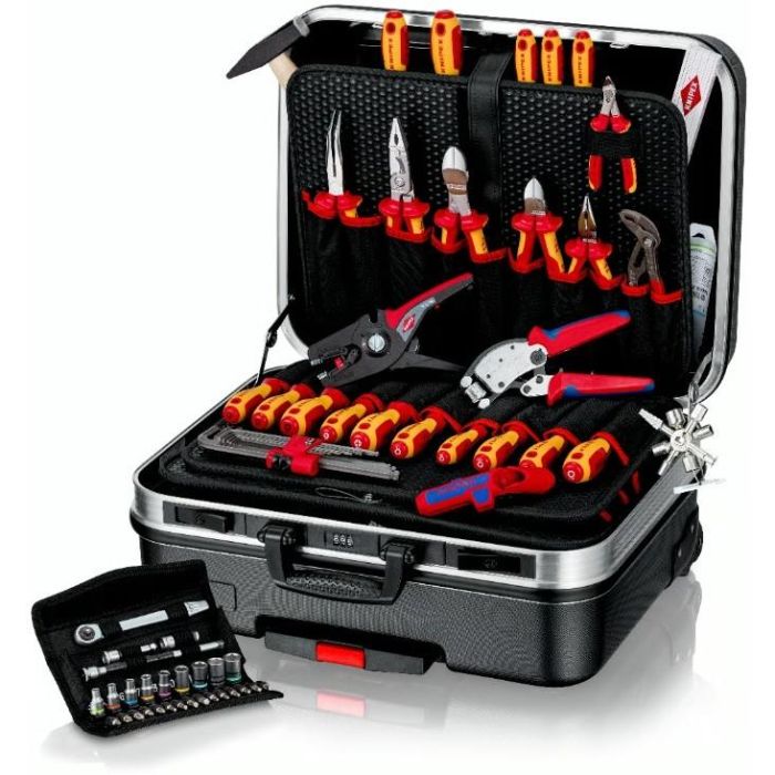 KNIPEX Werkzeugkoffer BIG Basic Move Elektro+ 2