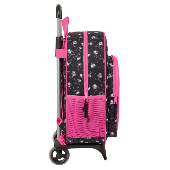 Cartable à roulettes Kuromi Noir Fuchsia 33 x 42 x 14 cm 1 Cartable à roulettes Kuromi Noir Fuchsia 33 x 42 x 14 cm 1
