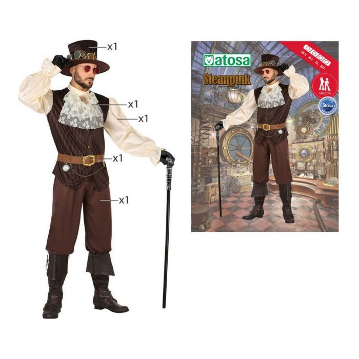 Déguisement pour Adultes DISFRAZ STEAMPUNK XL XL Steampunk