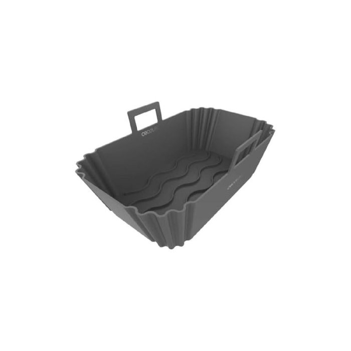 Plateau en silicone réutilisable pour friteuse à air Cecotec Cecofry TwinBucket Silicone 22,5 x 13 x 8,6 cm 2 Unités 1