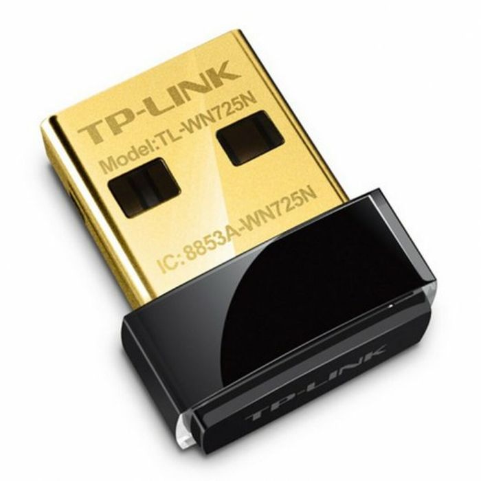Adapteur réseau TP-Link Nano TL-WN725N Noir 150 Mbit/s 14 Adapteur réseau TP-Link Nano TL-WN725N Noir 150 Mbit/s 14