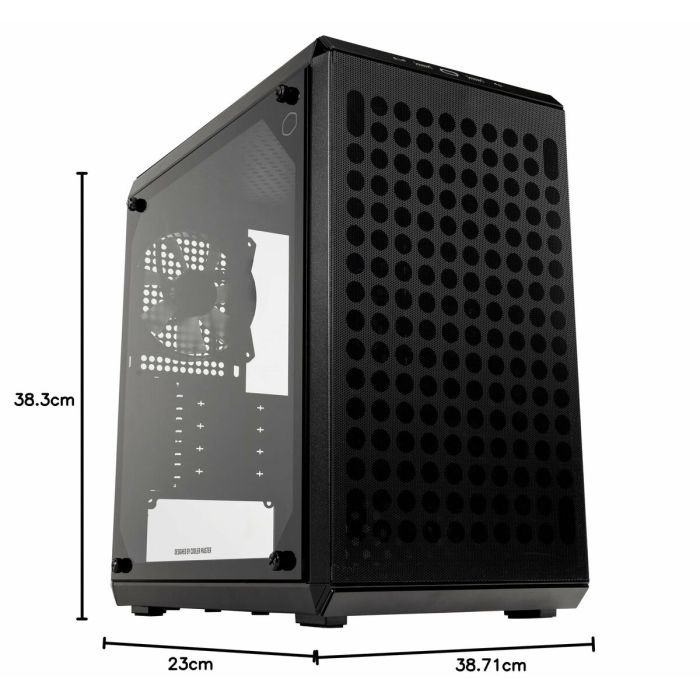 Boîtier ATX semi-tour Cooler Master Q300LV2-KGNN-S00 Noir 7