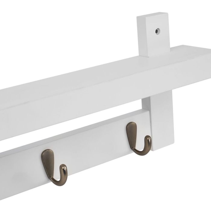 Etagère Blanc Bambou 49 x 12 x 18 cm 4