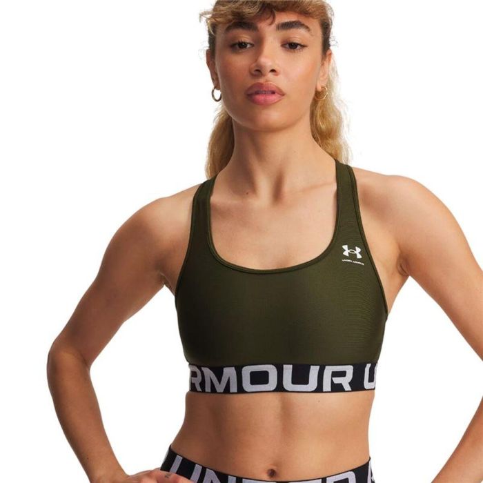 Soutien-gorge de Sport Under Armour Hg Olive L