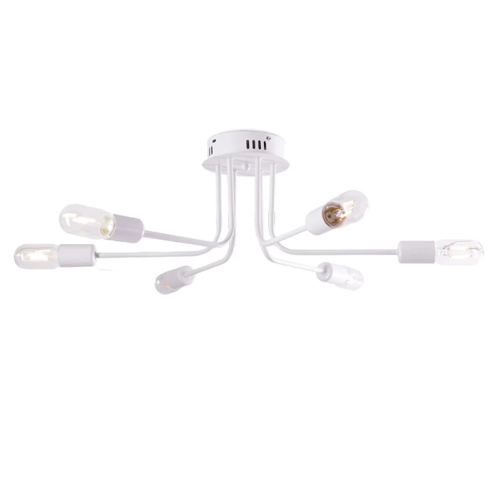 Lampe de Plafond "Adrian" SKD-P8002-WH Design Moderne 6