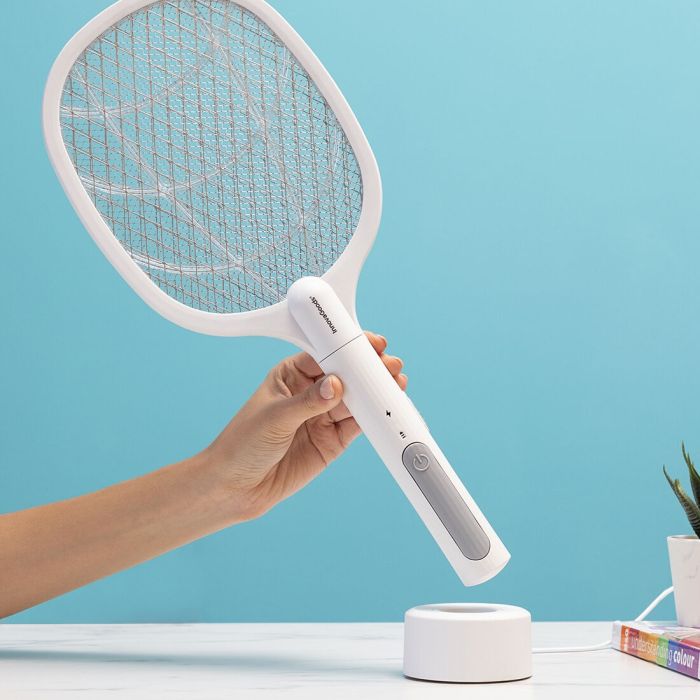 Raquette Anti-insectes Rechargeable 2 en 1 avec Lumière UV KL Rak InnovaGoods 10
