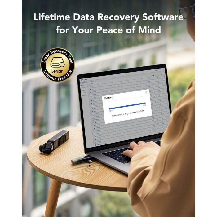 Carte Mémoire Micro SD avec Adaptateur Lexar LMSSIPL512G-BNANG 512 GB 2